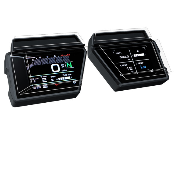 R&G DASHBOARD SCREEN PROTECTOR KIT, YAMAHA TRACER 9(GT) '21-22